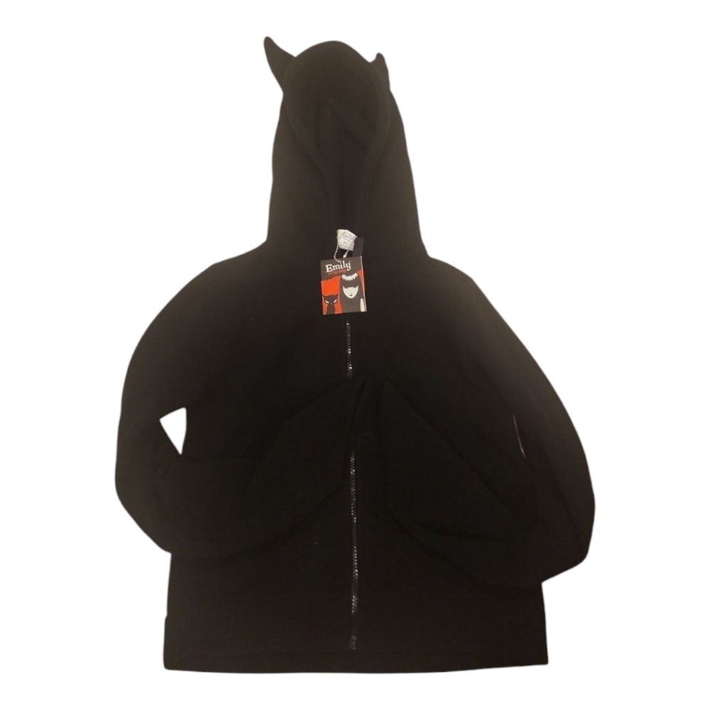 NwT Vintage Emily the Strange devil zip up